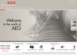 AEG (Аег) - бытовая техника из Германии. История компании