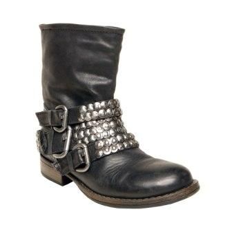 STUDDUP BLACK-LEAT Steve Madden 2010 обувь