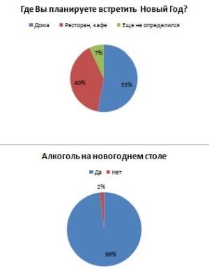 Где и как киевляне встретят новый 2012 год - опрос о Дарынка
