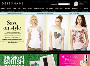 Debenhams (Дебенхамс) – сеть универмагов одежды из Англии. Адреса магазинов в Украине