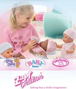 Zapf Creation AG (Запф Криэйшн АГ) – детские игрушки из Германии. Где купить в Украине
