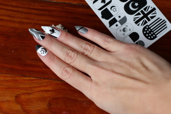 Отзыв о дизайнерских наклейках для ногтей NCLA Nail Wraps. Как пользоваться. Инструкция