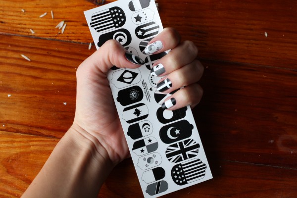 Отзыв о дизайнерских наклейках для ногтей NCLA Nail Wraps. Как пользоваться. Инструкция