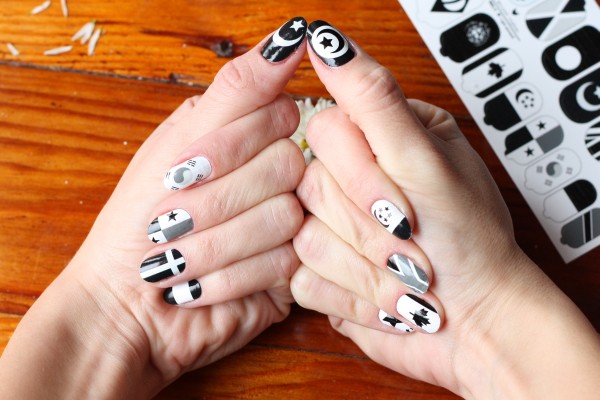 Отзыв о дизайнерских наклейках для ногтей NCLA Nail Wraps. Как пользоваться. Инструкция